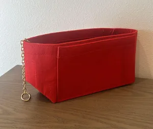 NWT Red Felt Purse Insert thumbnail 1