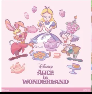 Disney x Diaso Alice in Wonderland Picnic Blanket thumbnail 2