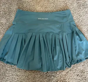 Gold Hinge Skirt Pleated thumbnail 1