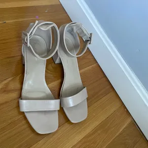 Nude Block Heel Sandal 9 Minimal Neutral Wedding Dance Floor 2" Mari A Mattie2 thumbnail 4
