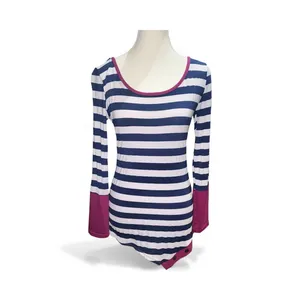 Striped asymmetrical hem top Multiple Size L thumbnail 2