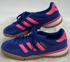Adidas Gazelle Sala Royal Blue Lucid Pink Sneakers JR3838 Men US 7.5 Women 8.5 NWOT thumbnail 1