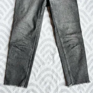 FREE PEOPLE // WE THE FREE High Rise CRVY Cropped Straight Leg Black Jeans 28 thumbnail 3