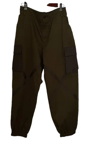 Waisted Olive Joggers Size XL NWT Green thumbnail 1