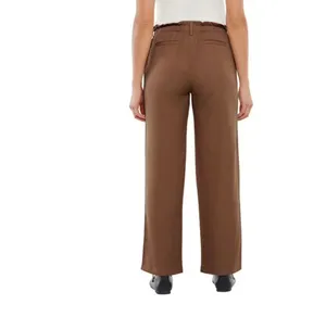 GAP Easy Twill Brown Straight-Leg Pants Size Medium  thumbnail 2