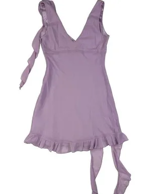 White Fox Boutique - Like That Mini Dress in Lilac thumbnail 4