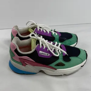 Adidas Women's Multicolor Sneakers - Pink, Green, Blue thumbnail 2