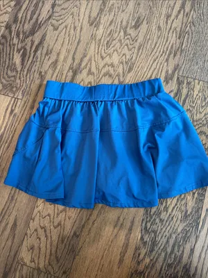 Athletic Blue Skort with Small gearbox Logo Size XS thumbnail 2
