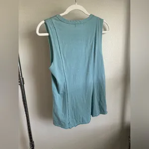 ANTHROPOLOGIE t.la Sleeveless Teal Top. thumbnail 2