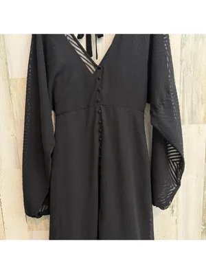 ASOS Women's Size us 6 Tall Maxi Bell Sleeves Gothic thumbnail 8
