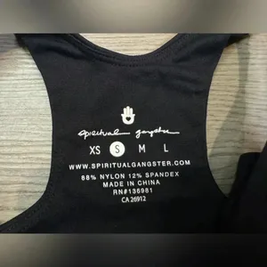 Spiritual Gangster Women’s Active‎ Shakti Bra Size S thumbnail 4