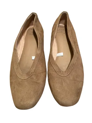 A New Day Women’s Size 8 Neve Shoes with Memory Foam Insole Khaki Tan Brown Flat thumbnail 2