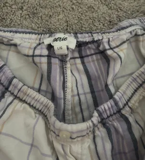 Aerie Plaid Pajama Shorts thumbnail 2