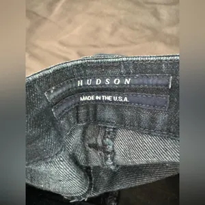 Hudson Metallic W427DHA Straight Skinny Denim Jeans 27 thumbnail 4