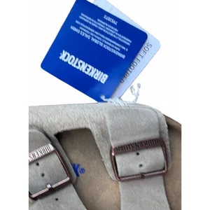 New Women's Birkenstock Arizona Softbed Suede Sandal Slides With Tags 41 US 10 thumbnail 2