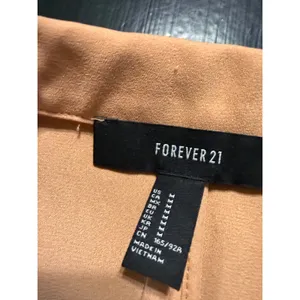 Forever 21 Womens Open Front Blazer‎ 3/4 Sleeve Peach Terracotta Size Medium NWT thumbnail 5
