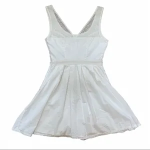 American Eagle Outfitters Lined Eyelet Dress thumbnail 3