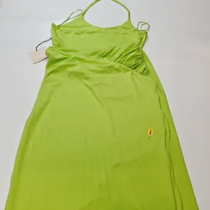 Superdown Brie Maxi Dress in Lime Medium thumbnail 14