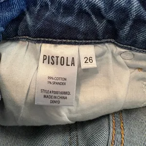 Pistola Women’s High Rise Distressed Cropped Jeans thumbnail 5