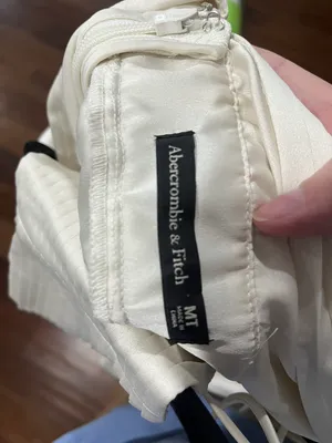 Abercrombie Plunge Pleated Mini Dress thumbnail 7