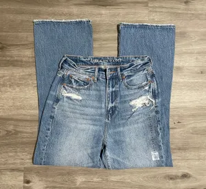 American Eagle Highest Rise 90s Flares Jeans thumbnail 4