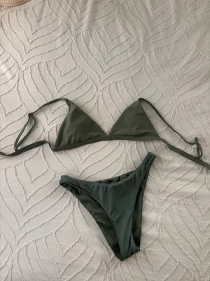 Army Green Bikini Size XS thumbnail 4