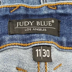 Judy Blue High Waist Double Button Wide Leg 82558 Size 11 / 30 thumbnail 3