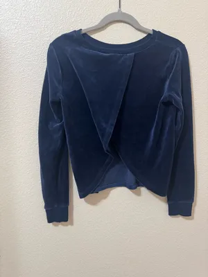 Victoria’s Secret Navy Velour Lounge Set XS EU thumbnail 6