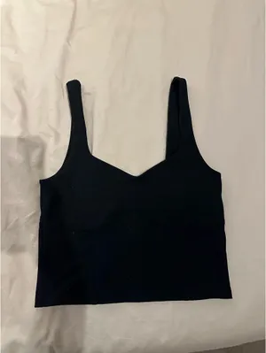 Abercrombie Black Corset Top thumbnail 4