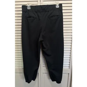 High‎ Five Womens Softball Pants Black Size Large Zip Elastic Band High Rise thumbnail 3