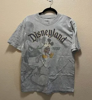 Walt Disney World Disneyland Resort Mickey Mouse Graphic T-Shirt Sz M by Hanes thumbnail 2