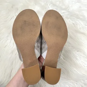 Jack Rogers Ronnie Perforated Peep-toe Sandals Sz 8.5 thumbnail 6