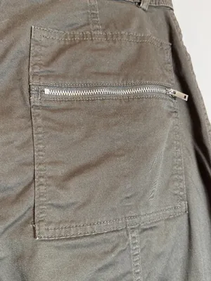 Abercrombie & Fitch Mid-Rise Barrel Utility Pant Women's 27 4 Short Brown NWOT thumbnail 10