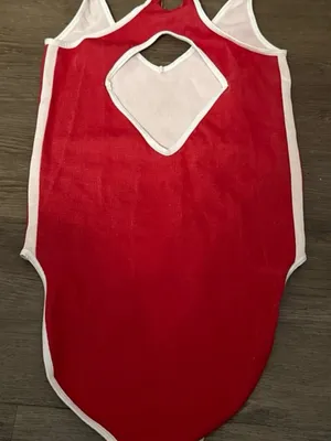 Free People Movement Powerplay Bodysuit in Victory Red. Size XS/S thumbnail 5