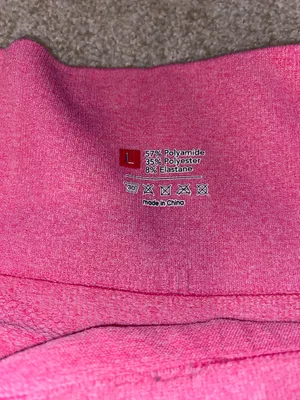 Workout Shorts Pink Size L thumbnail 2