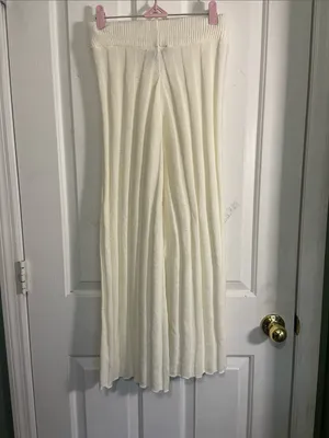 Cream Ribbed Straight thumbnail 3
