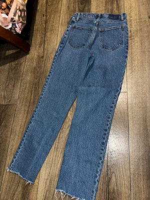 Abercrombie 90s Straight Ultra High-Rise Jeans Curve Love thumbnail 3