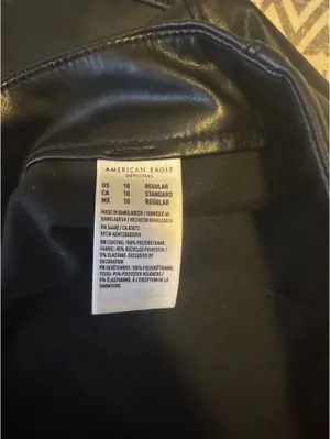 American Eagle Leather skirt thumbnail 3