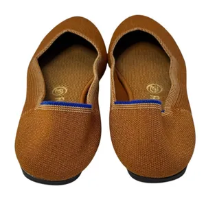 ROTHY’S Fawn Colorway Rounded Toe Ballet Knit Flats Slip On Eco Friendly Size W8 thumbnail 6