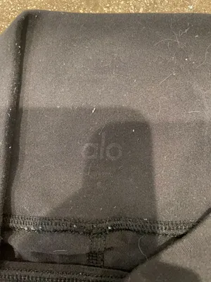 Alo Black Biker Shorts thumbnail 5