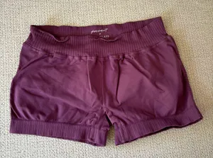 Free People Good Karma Micro Shorts in Black Tea M/L thumbnail 8