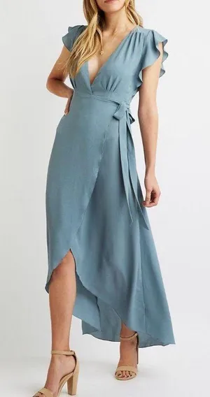 Charlotte Russe Wrap Dress thumbnail 1