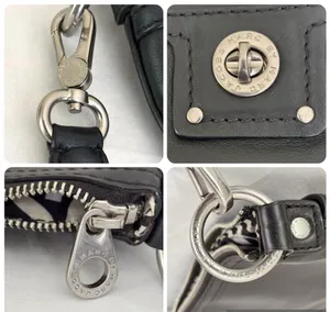 Marc Jacobs Black Leather Crossbody Bag thumbnail 12