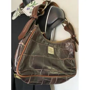 dooney and bourke animal print handbag small brown thumbnail 4