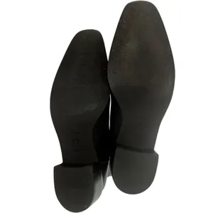 Tory Burch‎ Womens Black Leather Square Toe Chelsea Ankle Boots 143257 Size 6.5M thumbnail 14