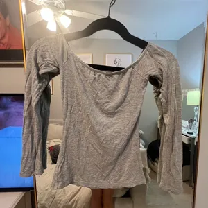 Gray Off Shoulder Mid thumbnail 2