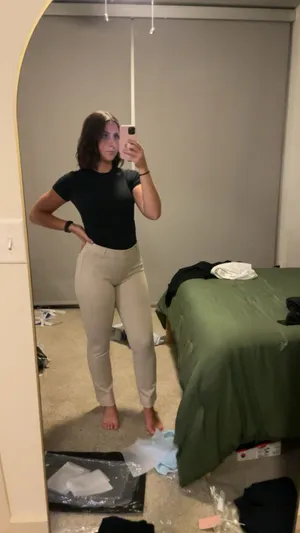 Quince ultra stretch ponte straight leg pant thumbnail 3