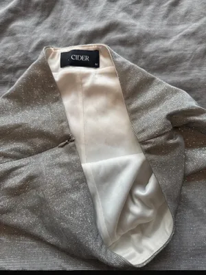 Cider Silver Mini Skirt thumbnail 5