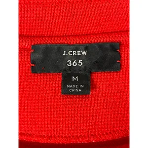 J.Crew Sophie Open Front Sweater Blazer Red Coatigan Quiet Luxury Medium thumbnail 5