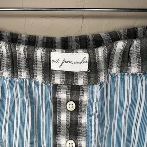 Urban Outfitters Out From Under Blue Striped‎ Plaid Avril PJ Boxer Pants thumbnail 7